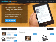 Tablet Screenshot of mobilesgadget.com